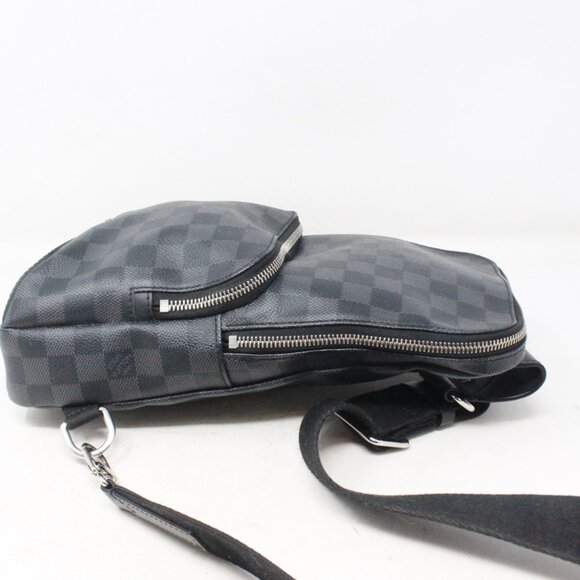 Louis Vuitton #GLDZU3 Damier Graphite Avenue Slingback Bag - Picture 4 of 8